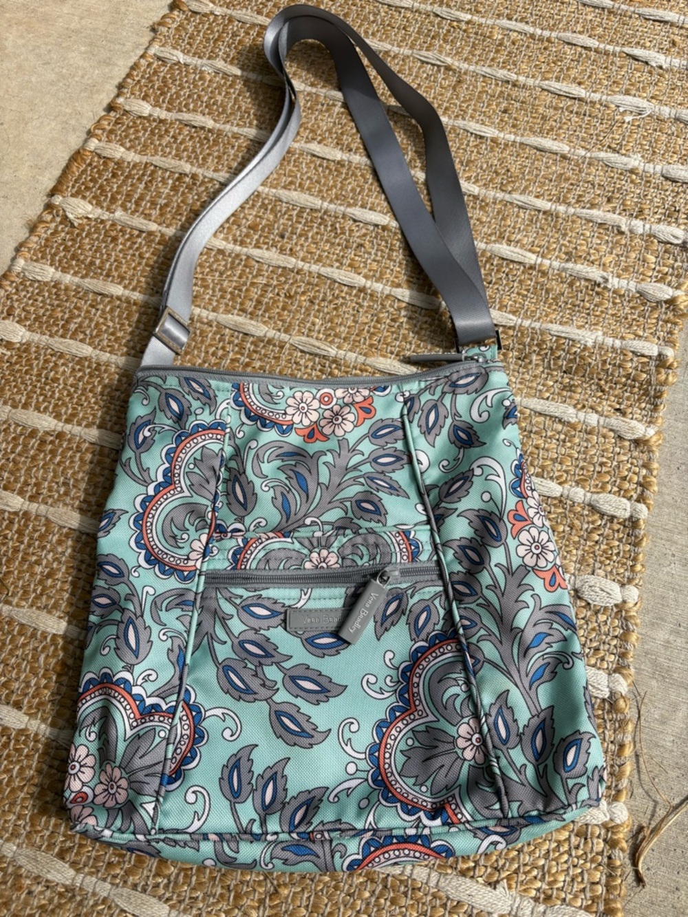 Vera Bradley Hipster Cross Body in Fan Flowers pattern